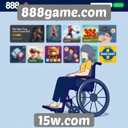 Acessibilidade e usabilidade no site 888game.com