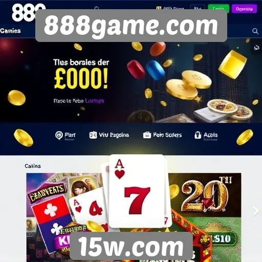 Promoções e bônus atraentes no 888game