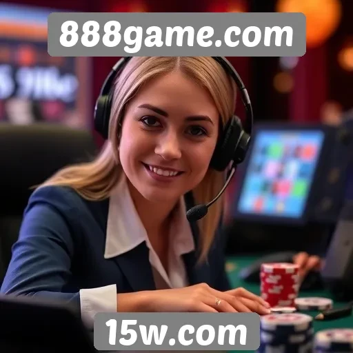Suporte ao cliente do 888game.com é eficiente e acessível