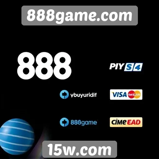 Diversidade de métodos de pagamento no 888game.com